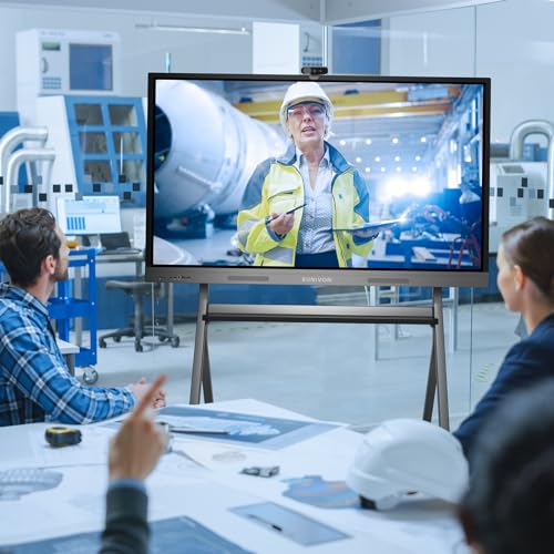 EUNIVON 55'' 4K UHD Smart Whiteboard - Touch Screen Interactive Electronic Whiteboard
