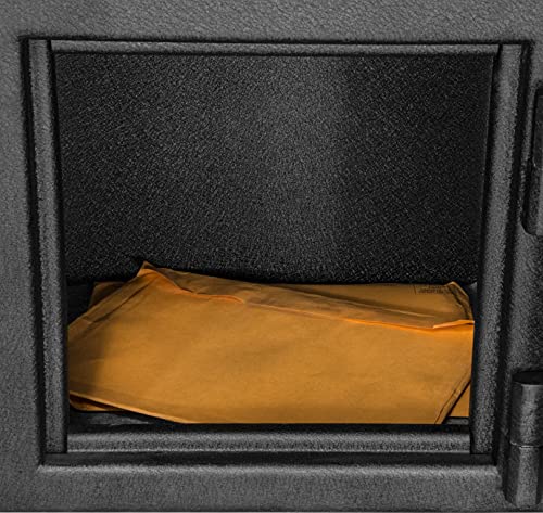 BARSKA Digital Multi-User Keypad Security Depository Drop Safe with Front Load for Cash, Money, Mail, Business, AX13656