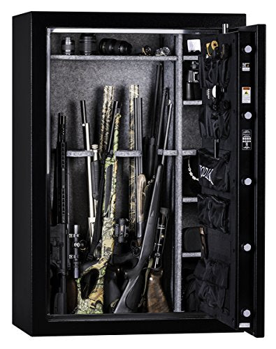 Kodiak KB5940ECX Gun Safe by Rhino Metals, 52 Long Guns & 8 Handguns, 573 lbs, 40 Minute Fire Protection, Electronic Lock and Bonus Deluxe Door Organizer