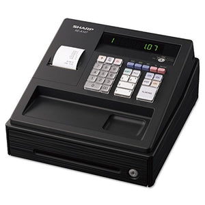 Sharp XEA107 XE A107 Cash Register, Drum Printer, 80 Lookups, 4 Clerks, LED