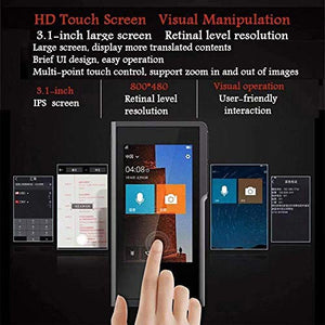 Sogou Pro Smart AI 42 Kinds Language Mutual Translator with 3.1" Touch Screen and Offline & Picture Translating Support Arabic English Spanish German etc Instant Real Time