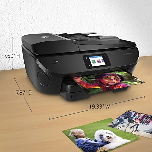 HP Envy 78 55 Wireless All-in-One Color Inkjet Photo Printer, Black - Print Copy Scan Fax - 2.65" Touchscreen CGD, 15 ppm, 4800 x 1200 dpi, Auto 2-Sided Printing, 35-Page ADF, 8.5" x 14", Ethernet