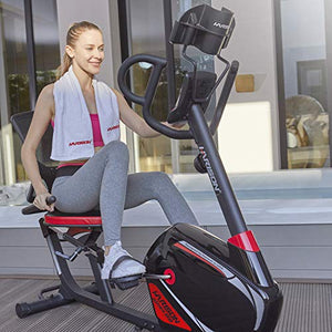 HARISON Magnetic Recumbent Exercise Stationary bike for Seniors 350 LBS Capacity with 14 Level Resistance