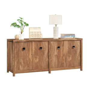 Sauder Sindoori Mango Office Credenza with Doors