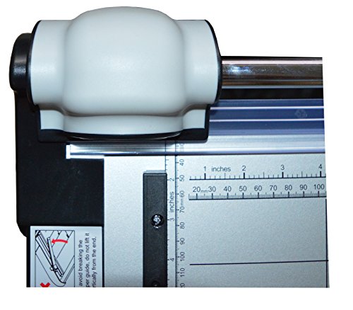 INTBUYING 51" 1300mm Aluminum Alloy Rotary Large Format Paper Trimmer Cutter with Support Stand