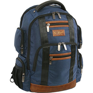 ORIGINAL PENGUIN Peterson Backpack Fits Most 15-inch Laptop and Notebook, Navy, One Size