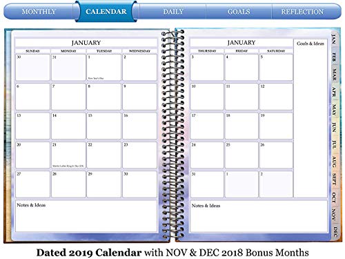 Tools4Wisdom Planner 2019 Calendar Year
