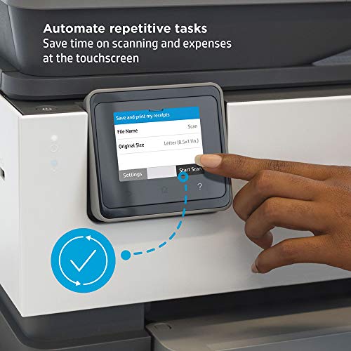 HP OfficeJet Pro 9015e All-in-One Wireless Color Printer for home office, with bonus 6 months free Instant Ink with HP+ (1G5L3A)