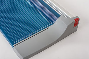 Dahle 446 Premium Rotary Trimmer, 36" Cut Length, 25 Sheet Capacity, Self-Sharpening, Automatic Clamp, German Engineered Paper Cutter