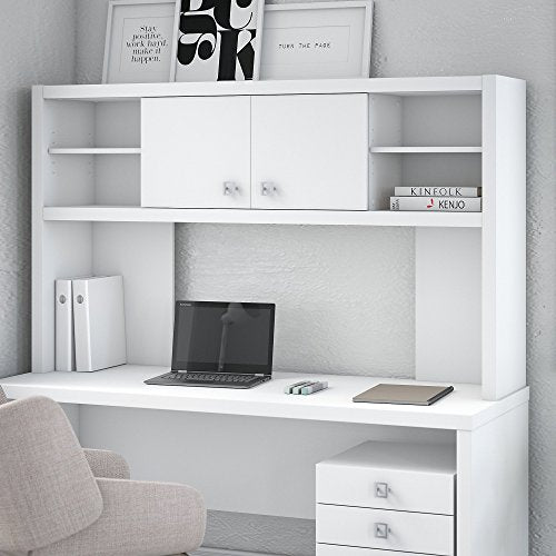 Bush Business Furniture Echo Hutch, 60W, Pure White