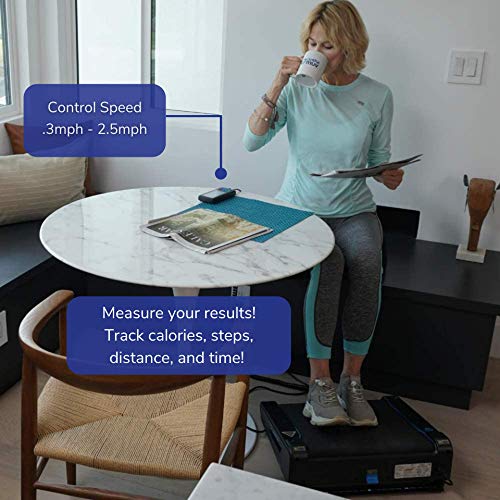 Onthemuv miniTREAD from is Featured in US News & World Report! Compact Motorized Electric Seated Treadmill Exercise Wellness Health Sit Walk Desk