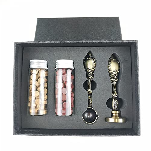 Personalized Wax Seal Stamp Set Stamp Color Selection (Color : 30mm Set)