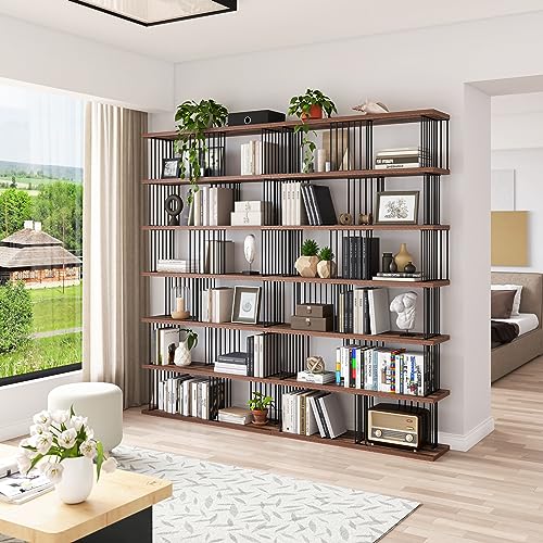 DAVEE Iron Etagere Bookcase 86.8" Hx94.4 W