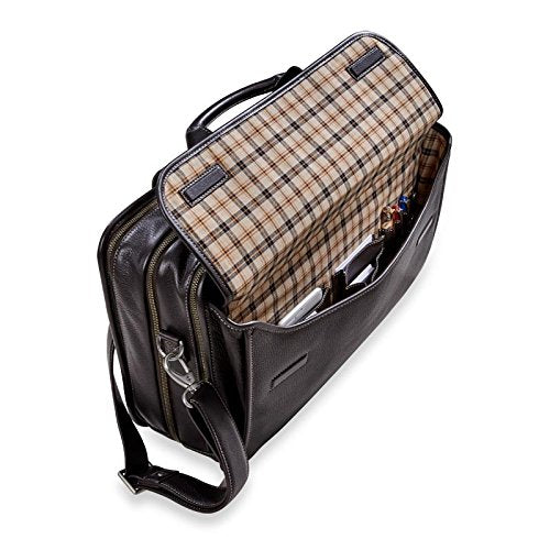 Levenger Bomber Jacket Expandable Brief 2.0 - Mocha