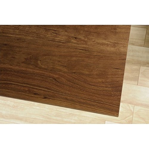 Sauder 419401 Edge Water Computer Desk With Hutch, L: 59.06" x W: 23.31" x H: 46.42", Auburn Cherry finish