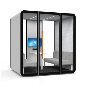 Generic Mobile Office Pod/Booth - X-Large Stand Up Meeting Room for Conference Calls