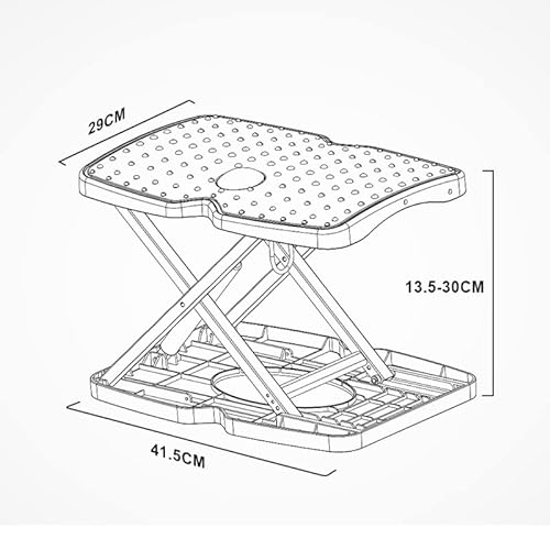 Footrest Pillow PVC Portable Folding Cushion