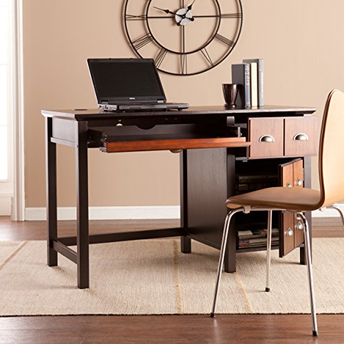 Southern Enterprises Hendrik Apothecary Desk in Espresso