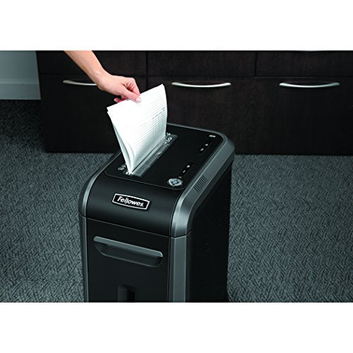 Fellowes Powershred 90S 18-Sheet Strip-Cut Paper and Credit Card Shredder with Auto Reverse (4690001)