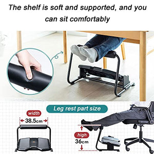 Generic Adjustable Lift Foot Pedal - 3 Height Adjustments, Massage Surface, Under Desk Footrest