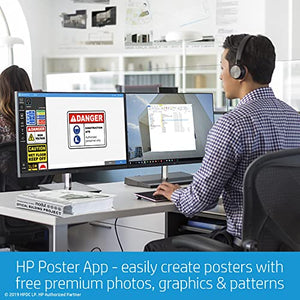 HP DesignJet Studio Wood Large Format Plotter Printer - 36" with 3-Year Warranty Care Pack by HP DesignJet