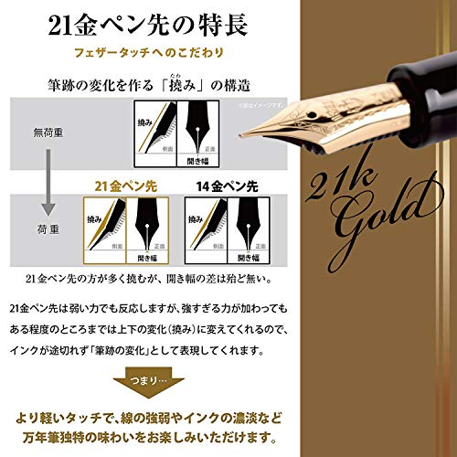Sailor Fountain Pen Profit 21 M Medium 11-2021-420 Black 11-2021-420 (Japan Import)