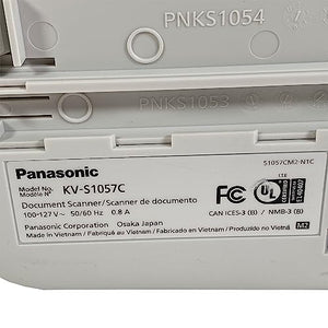 None Panasonic KV-S1057C Document Scanner (New, 3 Year Warranty, 65 PPM, 100 ADF)