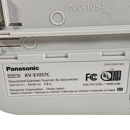 Panasonic KV-S1057C Document Scanner (New, 3 Year Warranty, 65 PPM, 100 ADF)