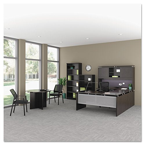 Alera ALESE216630WA Sedina Series Straight Front Desk Shell, 66w x 30d x 29.5h, Modern Walnut