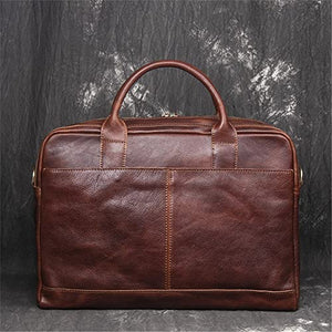WALNUTA Men's Briefcase Business Handbag Large Capacity Computer Bag Business Travel Men's Bag Crossbody (Color : B, Size : 40 * 8 * 31cm)