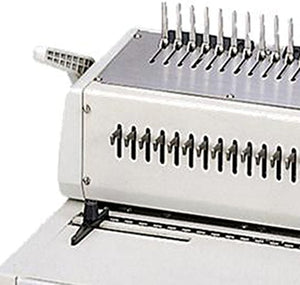 Tamerica TCC242 DuraBind Comb Binding Machine, 15 Sheets Max. Punch Capacity, 425 Sheets Max. Bind Capacity, 2" Max. Comb Diameter, 14" with Open Throat Max. Punch Length