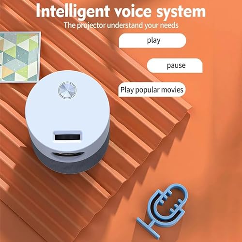 BAILAI 1080P Video Projector Portable Home Theater