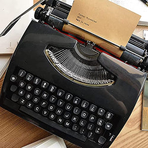 HIIGH Mechanical English Typewriter, Portable Manual Typewriter for Creative Writing
