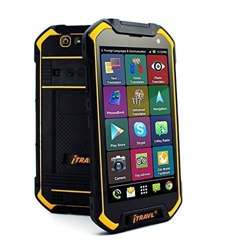 ECTACO iTRAVL 2 ITR/AS14 Multi 14 languages Android OS based Touch Screen Electronic Talking Dictionary and Translator
