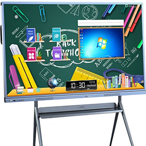 JYXOIHUB Smart Board Collaboration Hub 55 Inch 4K UHD Digital Whiteboard with Dual OS, Touch Screen Interactive - Classroom/Business