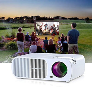Roadwi 2600 Lumens Home Theater Projector Outdoor Movies Support HDMI VGA AV USB LED Cinema LCD Display for Kids Gaming …