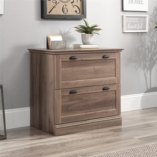 Sauder Barrister Lane Lateral File Cabinet in Salt Oak Finish