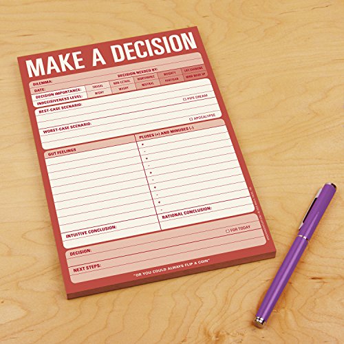 Knock Knock Make a Decision Pad