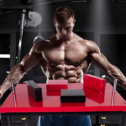 HENGGE Standard Arm Wrestling Table -Armwrestling Training Equipment- is Suitable for Home Office Gym Club,Black