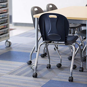 Learniture Mobile Structure Series School Chair (Pack of 20) Navy
