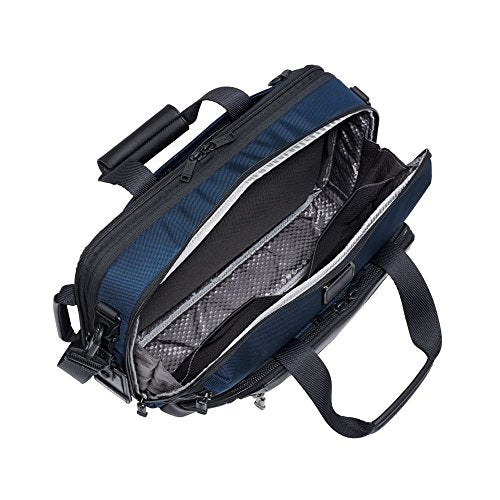 Tumi Men's Alpha Bravo Mountain 3 Way Briefcase, Navy, Blue, One Size