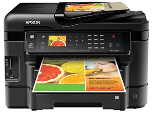 Epson Workforce WF 3530 Wireless Color Printer with Scanner, Copier and Fax