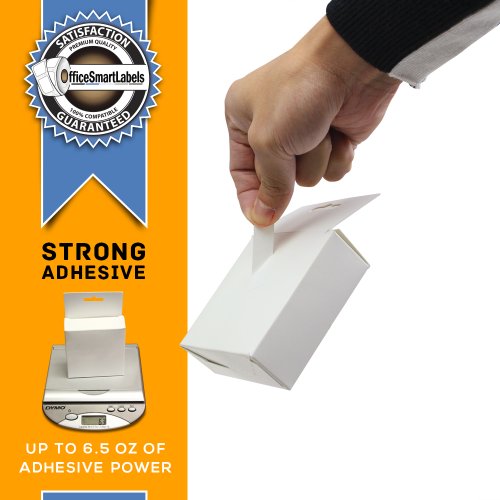 OfficeSmartLabels - 1/2" x 1-7/8" Multipurpose / Library Barcode Labels, Compatible with 30346 (50 Rolls - 600 Labels Per Roll)