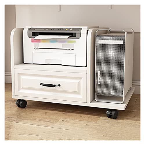 HNHYNSY Mobile Computer Tower Stand with 4 Caster Wheels - Color B