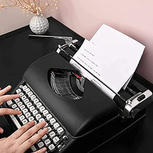 NOGRAX Vintage Typewriter - Portable Manual Model for Writers, Classic Word Processor