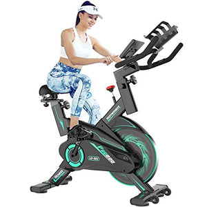 L NOW Exercise Bike Indoor Cycling Bike Belt Drive Smooth Magnetic Resistance Stationary Bike (S3)