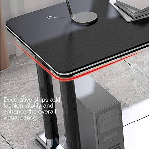 DIANAR L-Shaped Corner Desk, 47inch PC Computer Gaming Student Study Desk,Home Office Writing Workstation Corner Desks for Small Space