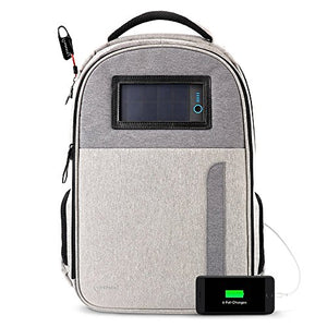 Lifepack Solar Powered and Anti-Theft Backpack with laptop storage