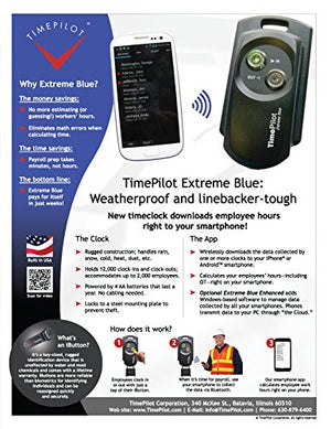 TimePilot Extreme Blue Time and Attendance System Starter Kit