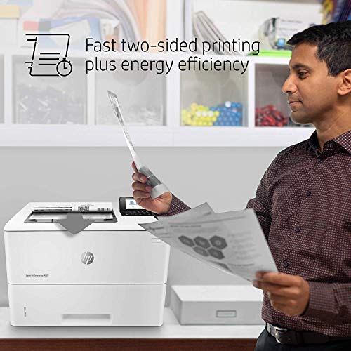 HP Laserjet Enterprise M507dn with One-Year, Next-Business Day, Onsite Warranty, Works with Alexa (1PV87A)